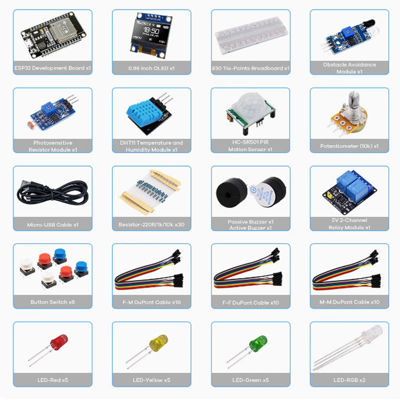 Kit de création de modules WiF - Diy Electronics Learning Kit avis et prix