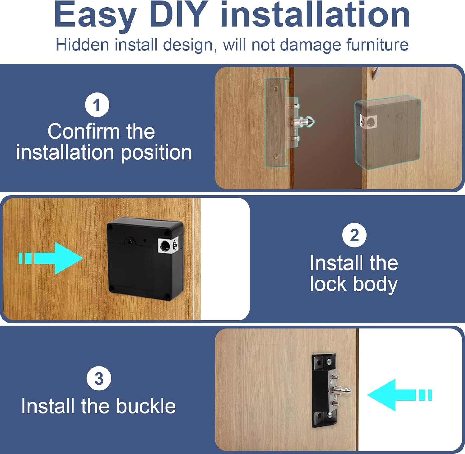 Serrure de porte électronique  - Diy Electronics Cabinet avis et prix